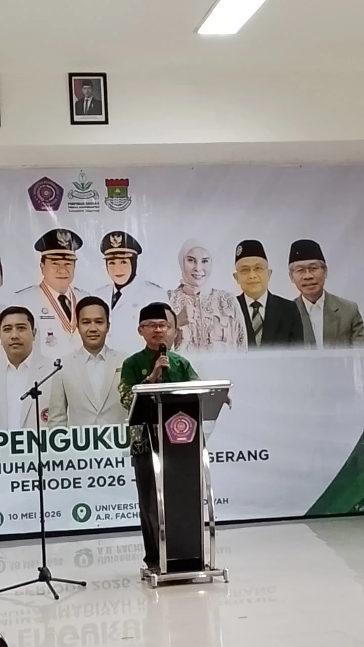 Fajar Iqbal Mirza Resmi di Lantik menjadi Ketua Pemuda Muhammadiyah Kabupaten Tangerang: Siap Perkuat Marwah Pemuda