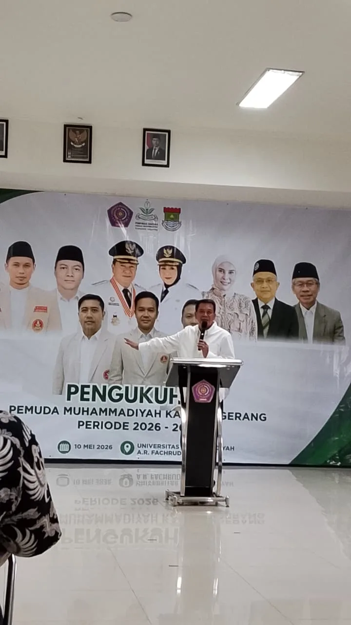 Fajar Iqbal Mirza Resmi di Lantik menjadi Ketua Pemuda Muhammadiyah Kabupaten Tangerang: Siap Perkuat Marwah Pemuda