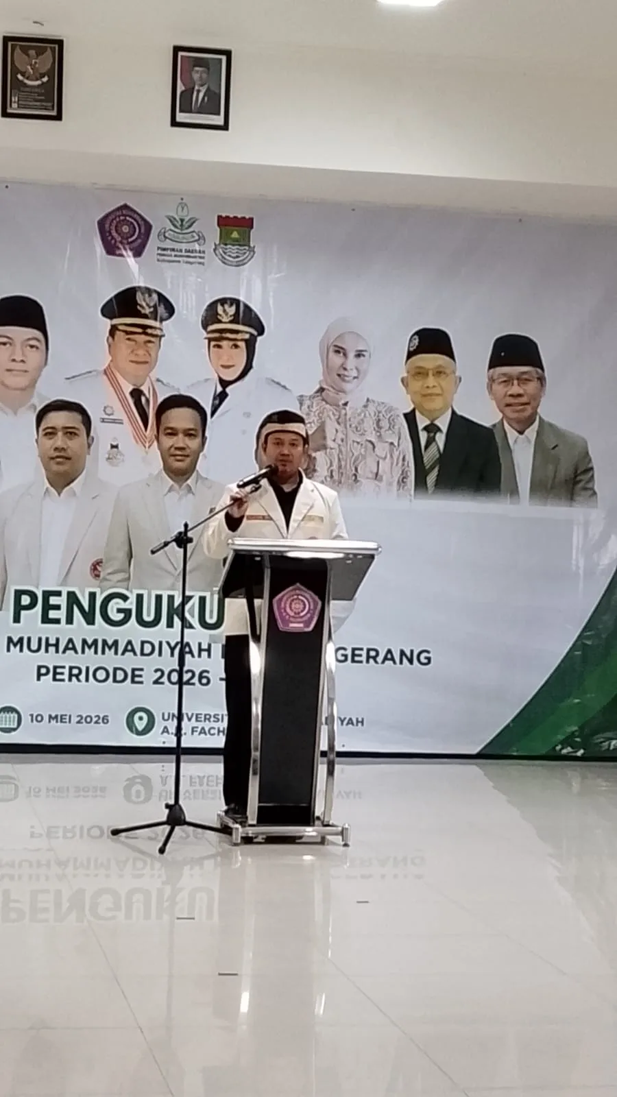 Fajar Iqbal Mirza Resmi di Lantik menjadi Ketua Pemuda Muhammadiyah Kabupaten Tangerang: Siap Perkuat Marwah Pemuda