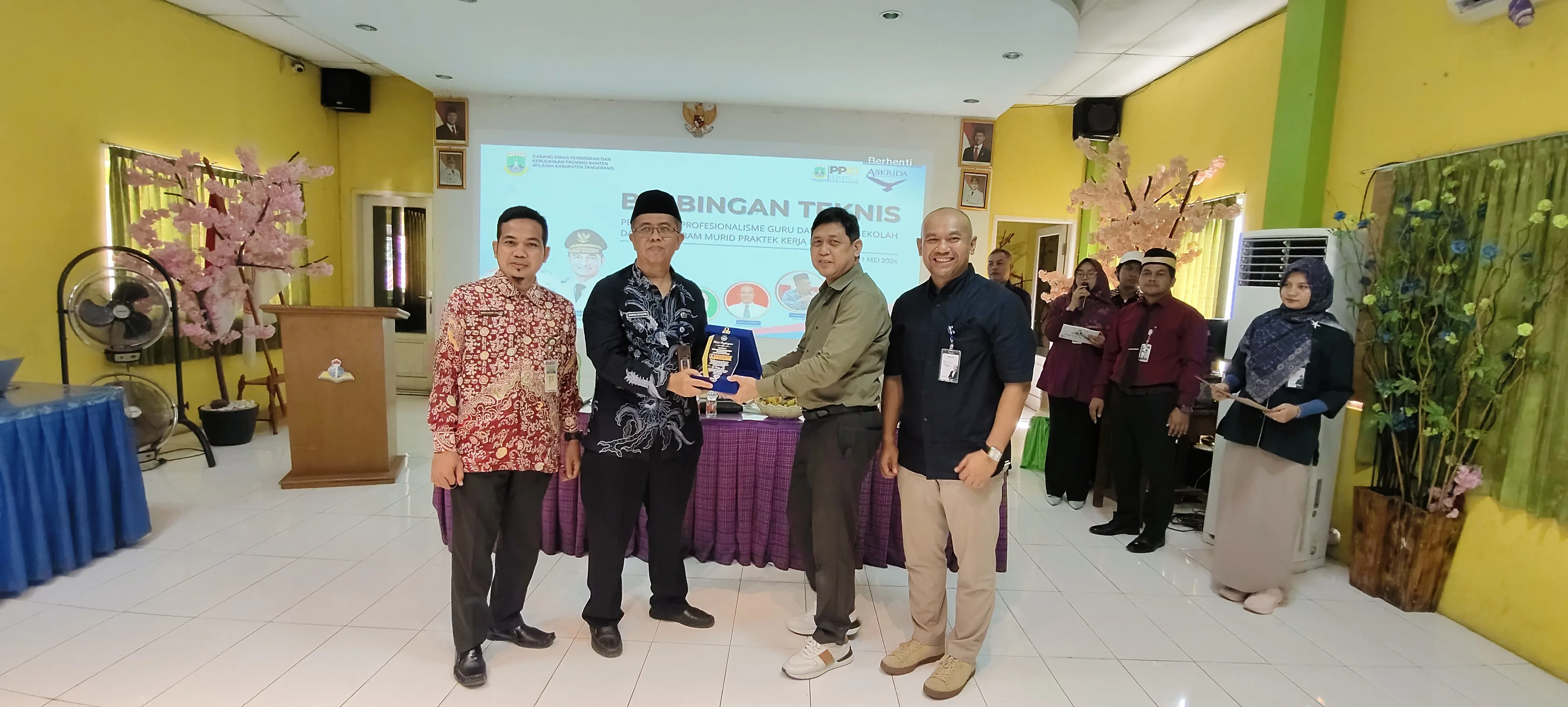 KCD Pendidikan Kabupaten Tangerang Dorong Optimalisasi Layanan Jaminan Sosial Ketenagakerjaan bagi Murid Prakerin