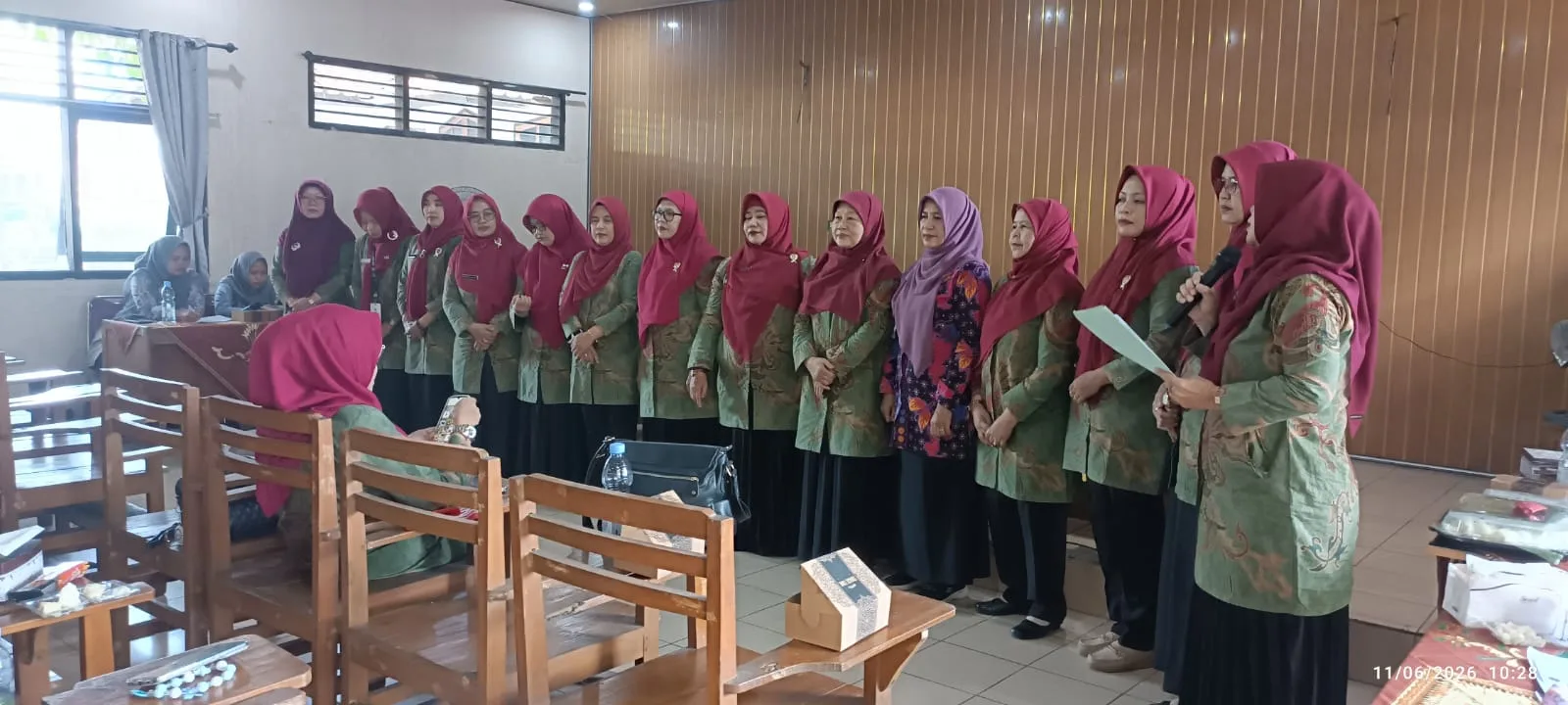 Dharma Wanita Persatuan Dindik Sub Unit Kecamatan Curug Dikukuhkan, Siap Jalankan Amanah