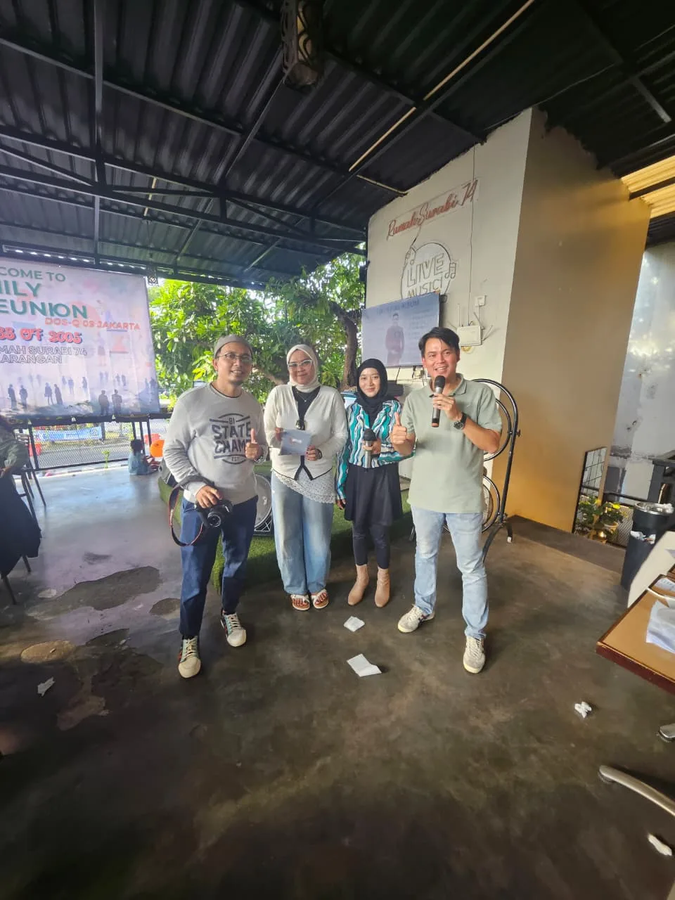 Lepas Rindu, Alumni Muhammdiyah Dos-Q 9 Jakarta Selatan Angkatan 2005 Gelar Reunian di Serabi 74