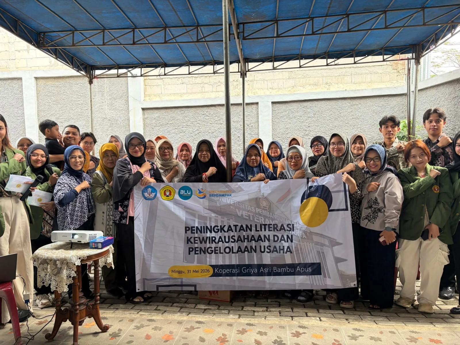 PKM UPN Veteran Jakarta, Dorong Koperasi Wanita Bambu Apus Berinovasi