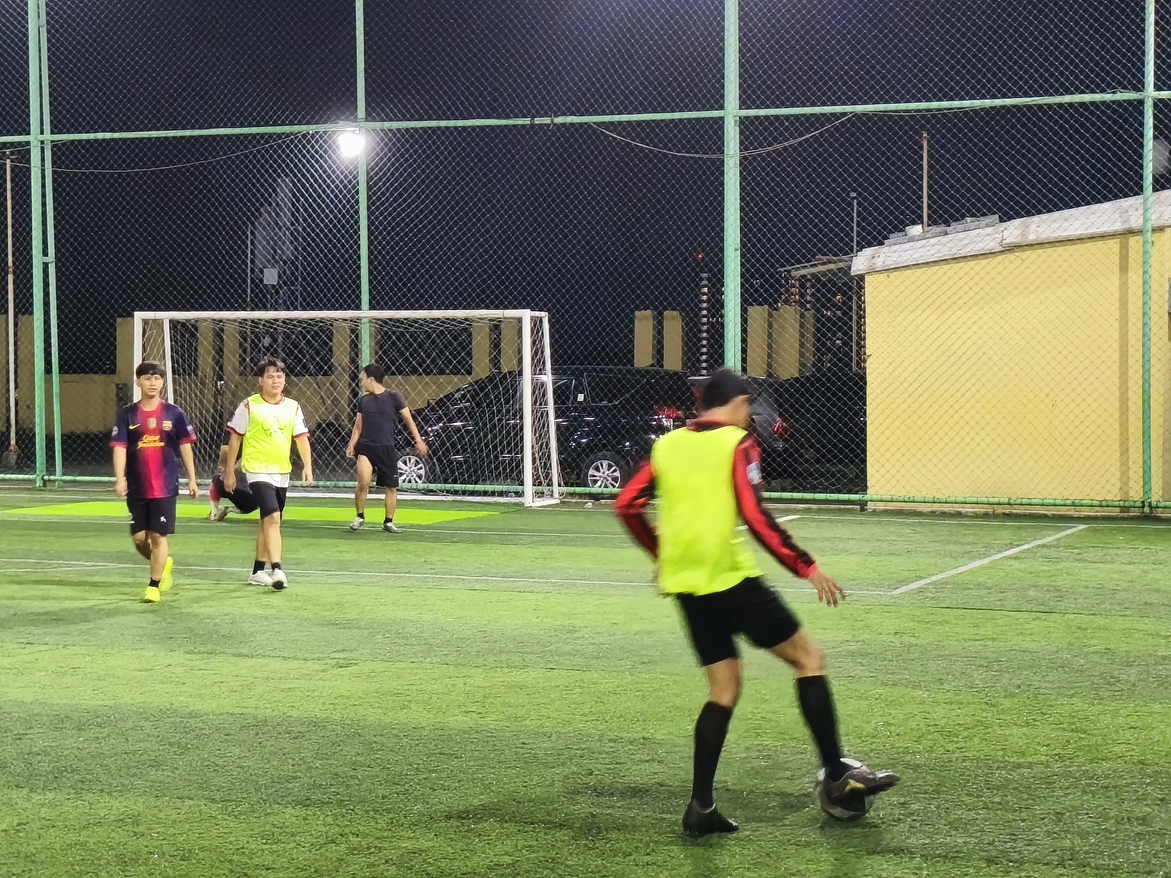 Bank DP Taspen dan PT Taspen Sparing Mini Soccer dengan BKPSDM Kota Tangerang