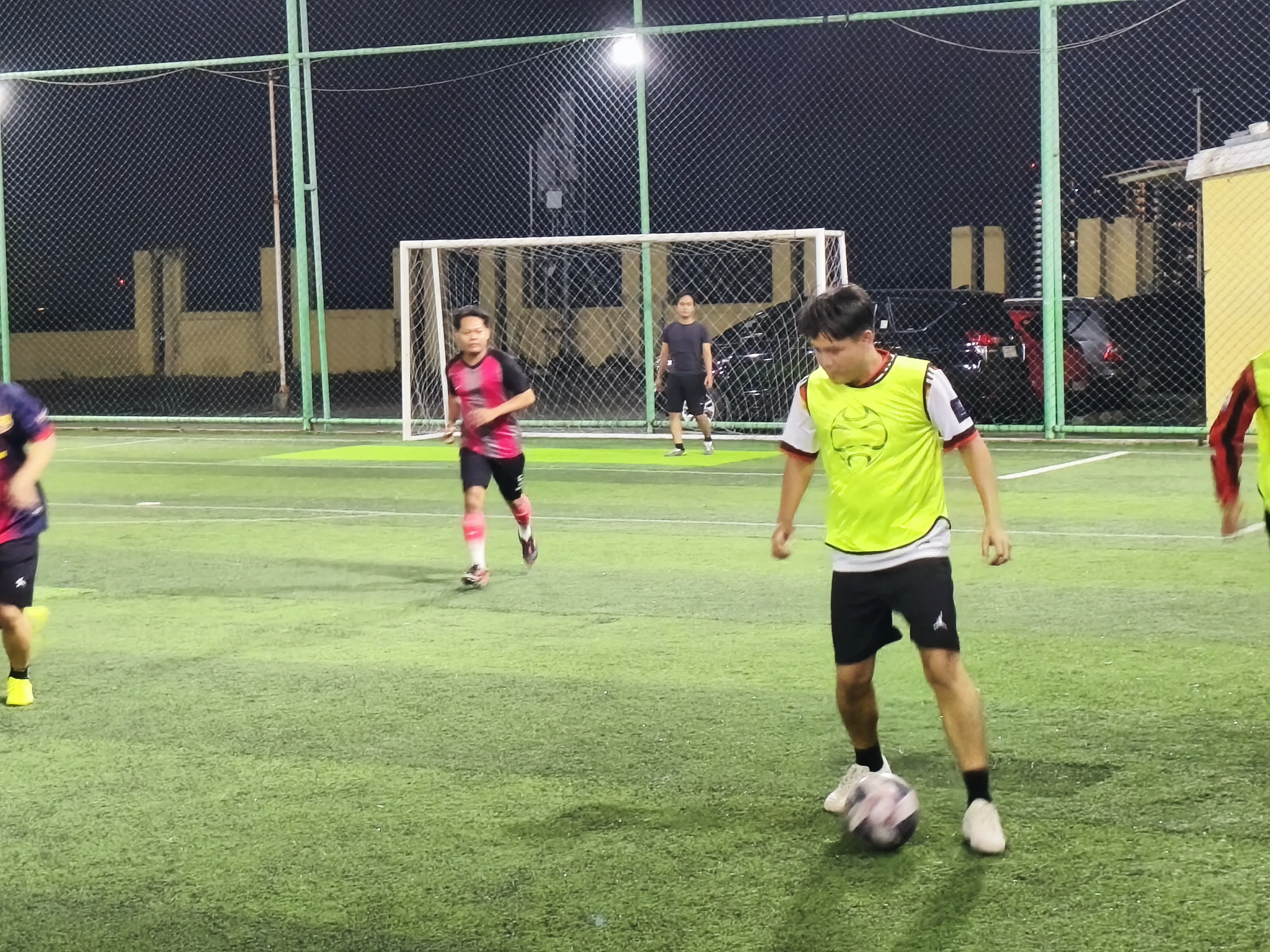 Bank DP Taspen dan PT Taspen Sparing Mini Soccer dengan BKPSDM Kota Tangerang