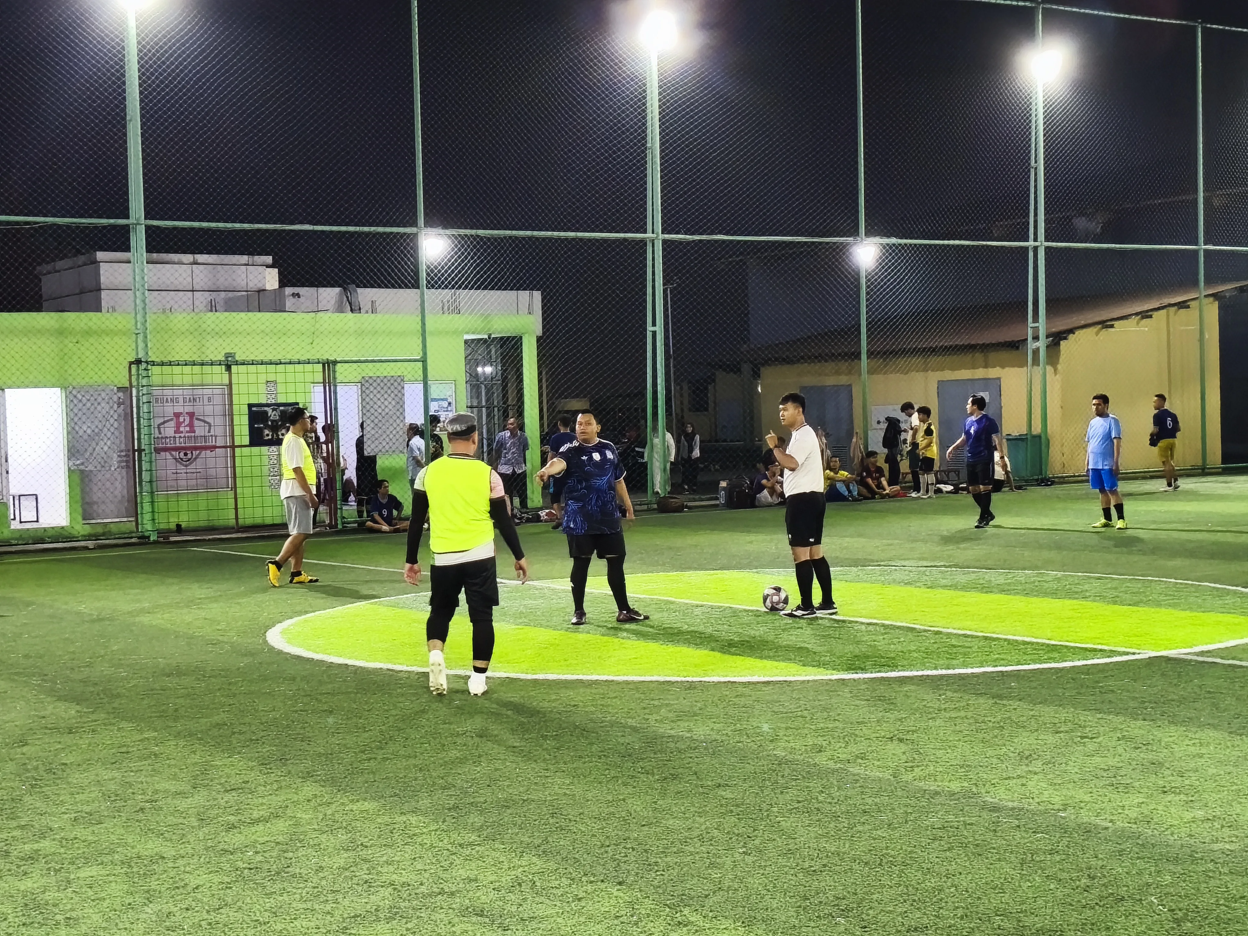 Bank DP Taspen dan PT Taspen Sparing Mini Soccer dengan BKPSDM Kota Tangerang