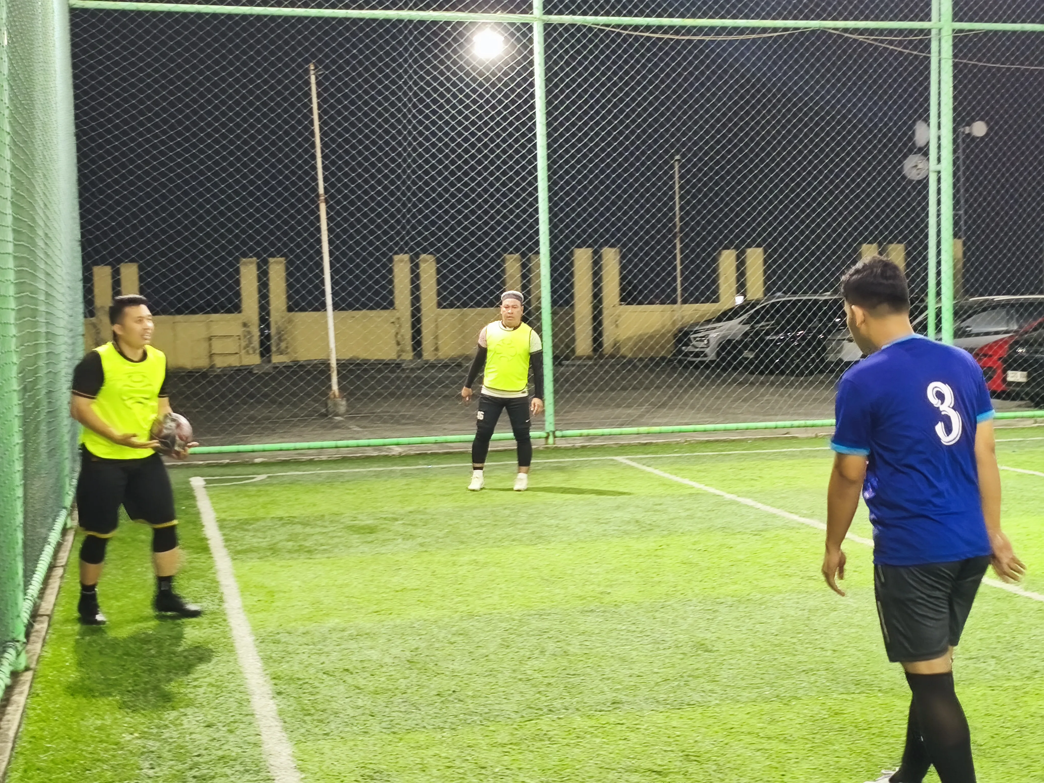 Bank DP Taspen dan PT Taspen Sparing Mini Soccer dengan BKPSDM Kota Tangerang