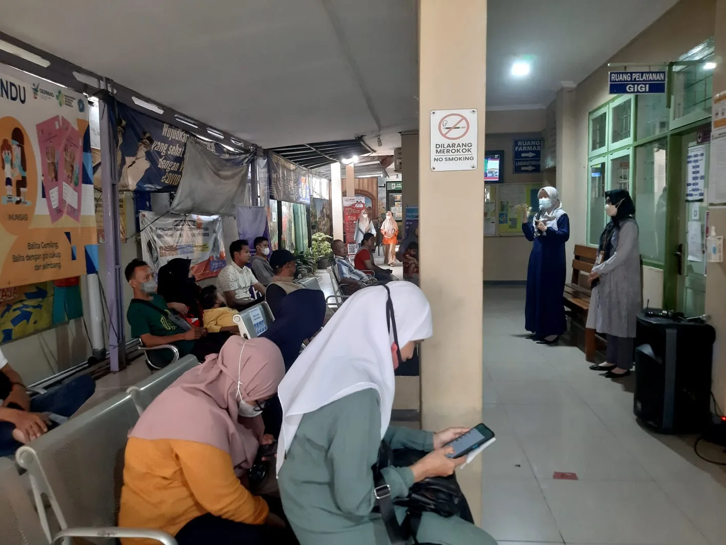 Pasien UGD Puskesmas Balaraja Ditangani Siswa Magang SMK Kesehatan