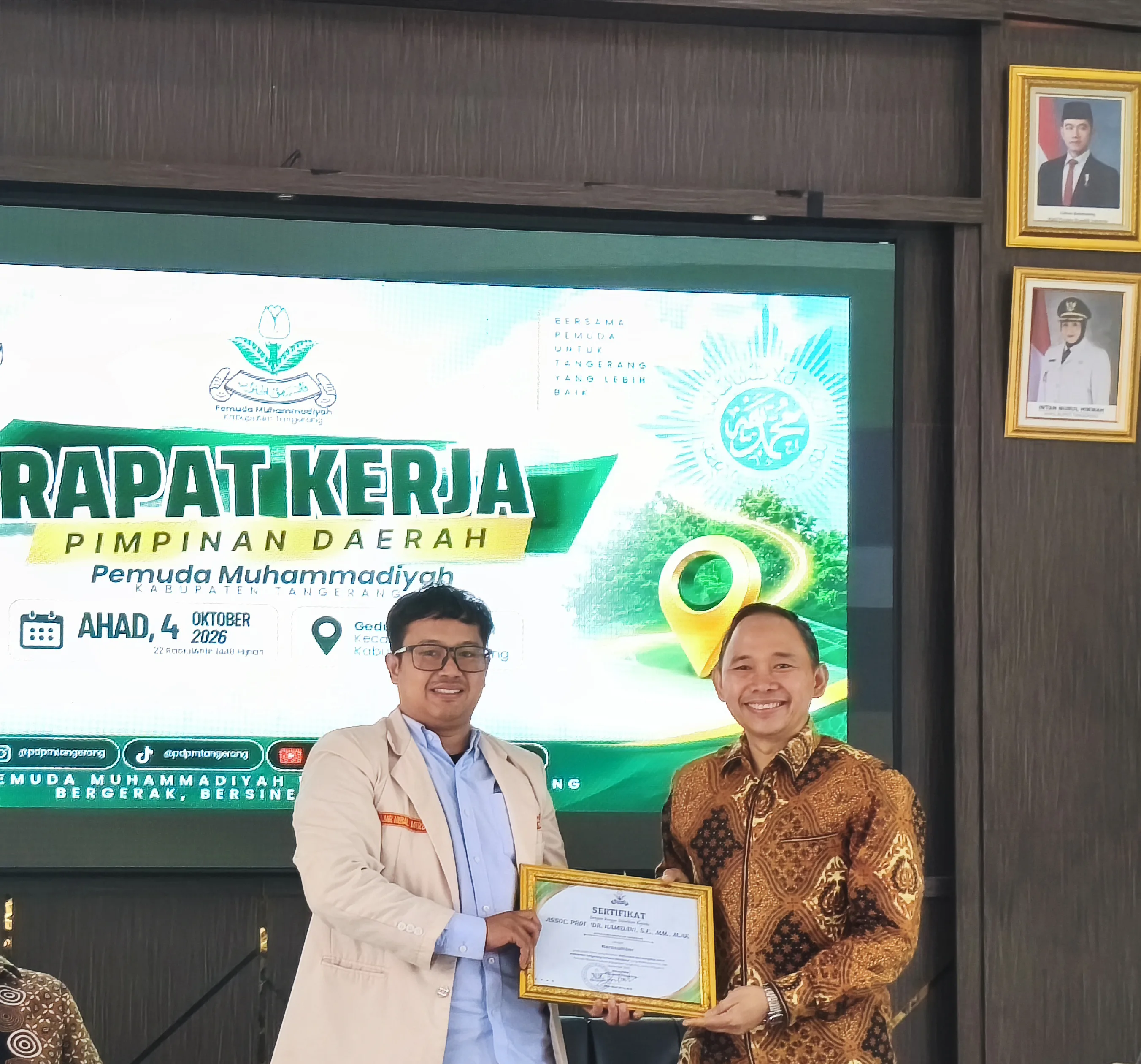 ICMI Kabupaten Tangerang Minta Pemuda Muhammadiyah Mengakar dan Responsif Terhadap Angka Pengangguran